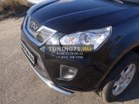 Защита передняя нижняя 60,3 мм Chery Tiggo FL 2014